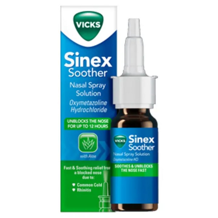 Vicks Sinex Soother Nasal Spray 15ml