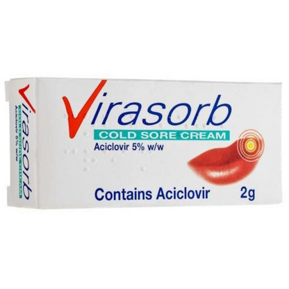 Virasorb Cold Sore Cream 2g