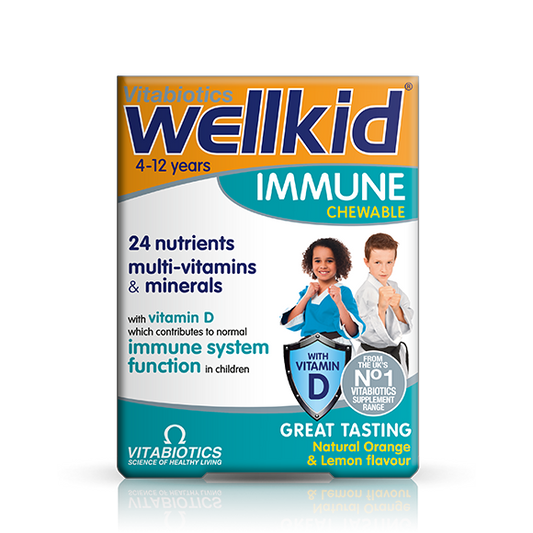 Vitabiotics Wellkid Immune Chewable - 30 Tablets
