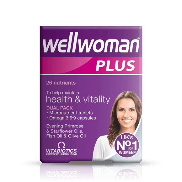 Vitabiotics Wellwoman Plus Omega 3∙6∙9 - 56 Tablets/Capsules