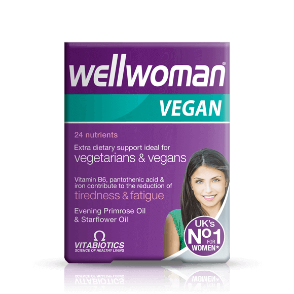 Wellwoman Vitabiotics Vegan Tablets
