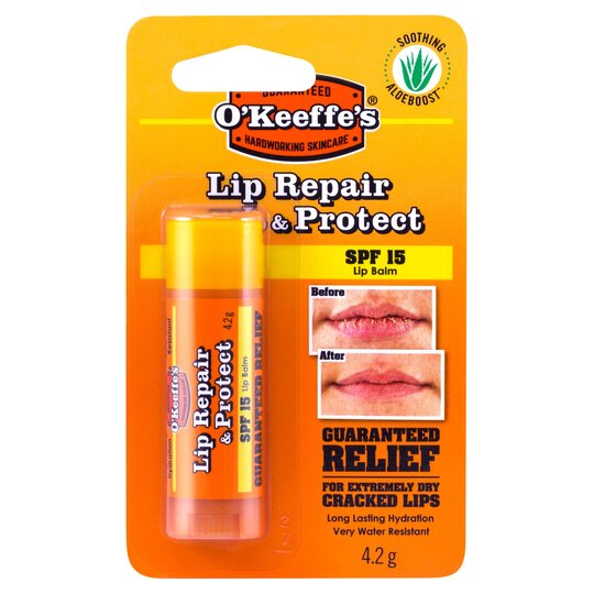 O'keeffe's Lip Repair & Protect Spf 15 Lip Balm 4.2G