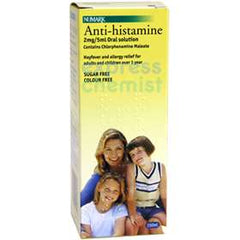 Numark Antihistamine Chlorphenamine Maleate 2mg/5ml Oral Solution 150ml (P) (A)