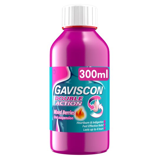 Gaviscon Double Action Liquid Mixed Berry 300ml