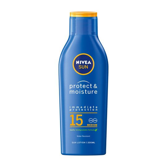 Nivea Moisturising Sun Lotion Spf 15 200Ml