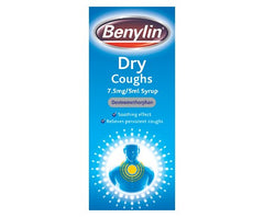 Benylin Dry Coughs 7.5mg/5ml Syrup - 150ml (P)