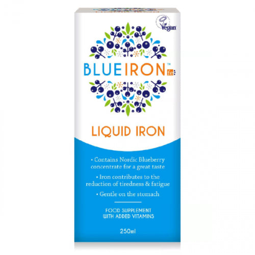 Blueiron Liquid Iron Supplement With Added Vitamins 250ml