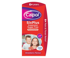 Calpol SixPlus Sugar Free Suspension - 100ml (P)