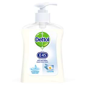 Dettol Hand Wash With E45 - Camomile 250ml