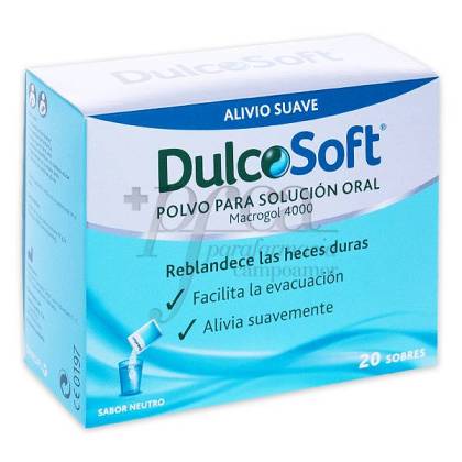 DULCOSOFT POWDER FOR ORAL SOLUTION 20 SACHETS