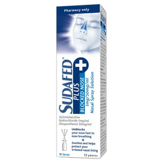 Sudafed Plus Blocked Nose Spray 10ml (P) (A)