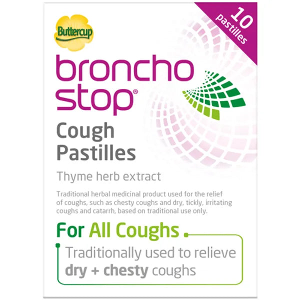 Buttercup Broncho Stop Cough Pastilles Pack of 10