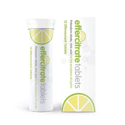 Effercitrate For Cystitis 12 Effervescent Tablets (P)