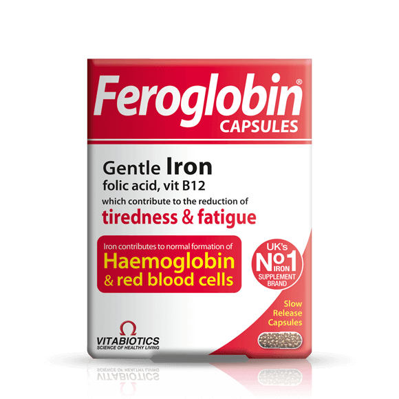 Vitabiotics Feroglobin Capsules 30