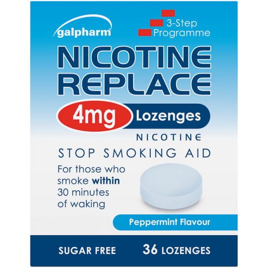 Galpharm Nicotine Replace 4mg Lozenges 36s