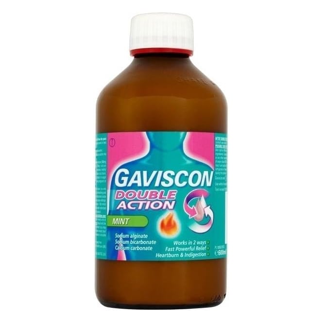 Gaviscon Double Action Liquid Mint 600ml