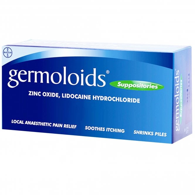 Germoloids Standard - 12 Suppositories