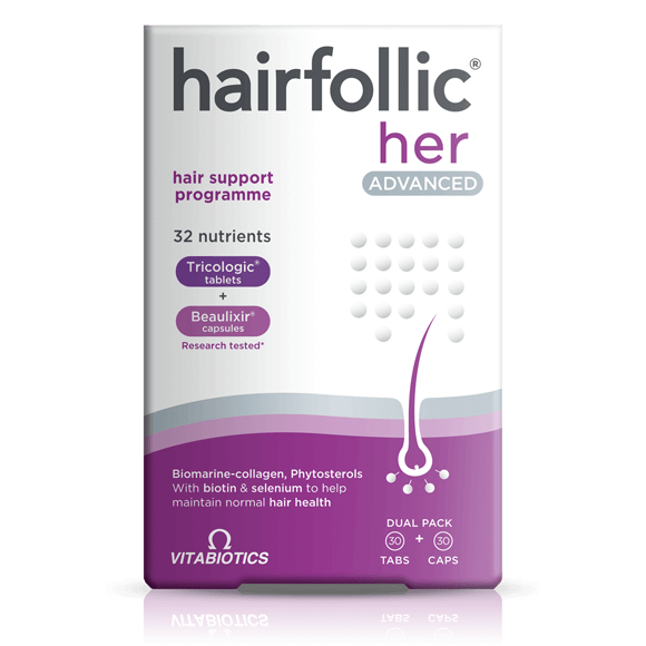 vitabiotics hairfollic her advanced