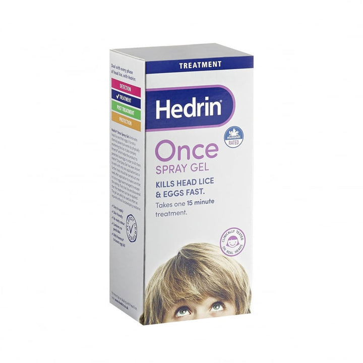 Hedrin Once Spray Gel - 100ML