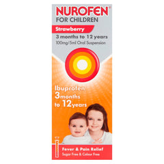 Nurofen for Children 3 months to 9 years Strawberry - 200ML (A)