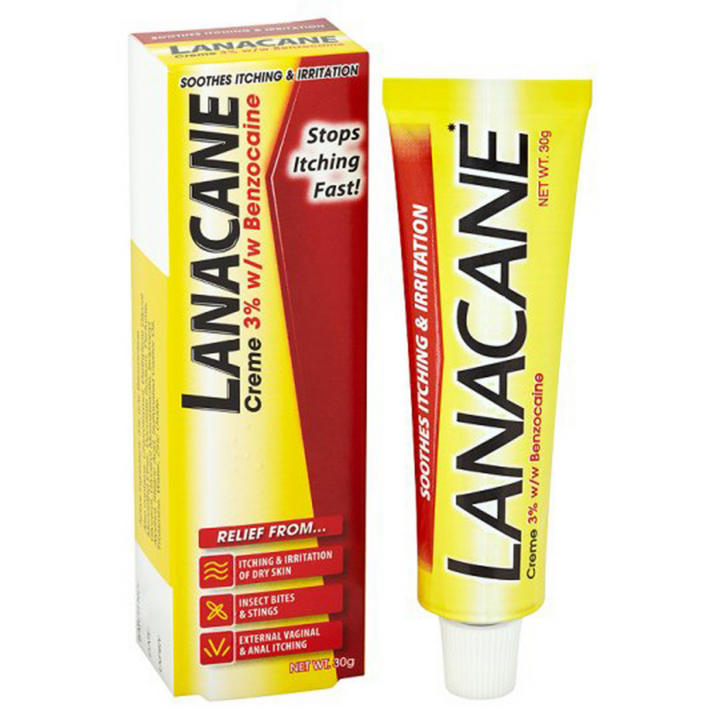 Lanacane Anaesthetic Cream 30g