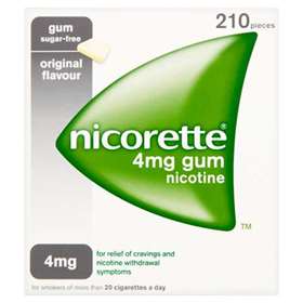 Nicorette Gum Original 4mg (210)