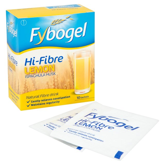 Fybogel Hi-Fibre Lemon 10 sachets