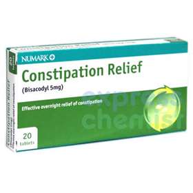 Numark Constipation Relief Tablets 20