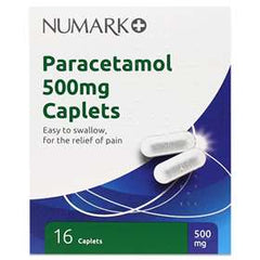 Numark Paracetamol 500mg Caplets (16) (N)