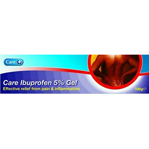 Care Ibuprofen 5% Gel 100g