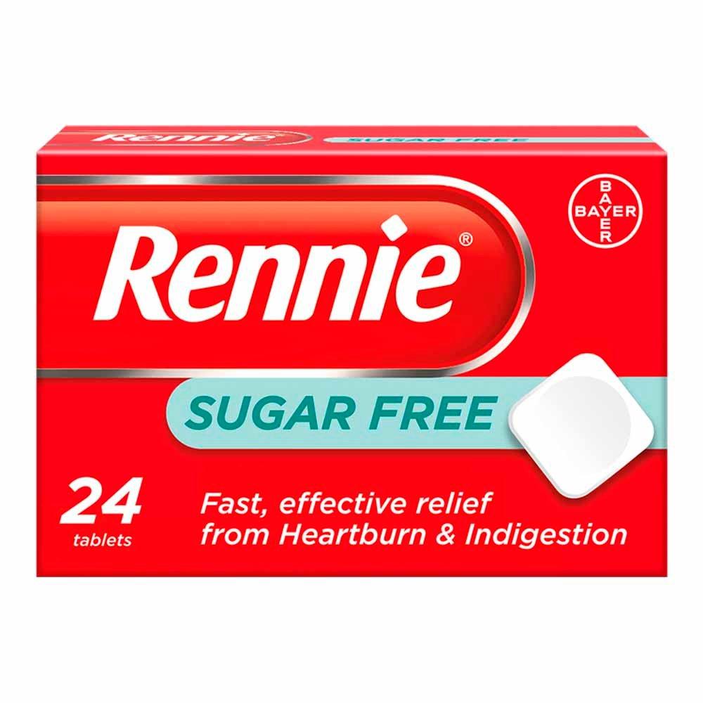 Rennie Sugar Free - 24 Tablets