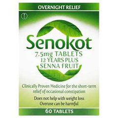 Senokot 7.5mg Tablets 12 Years Plus 60 (P)