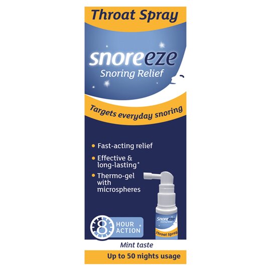 Snoreeze Snoring Relief Throat Spray 23.5Ml