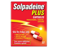 Solpadeine Plus 32 Capsules (P) (A)