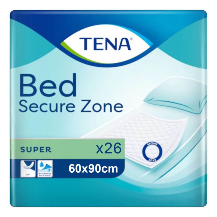 TENA Bed Super - 60cm x 90cm - Pack of 26