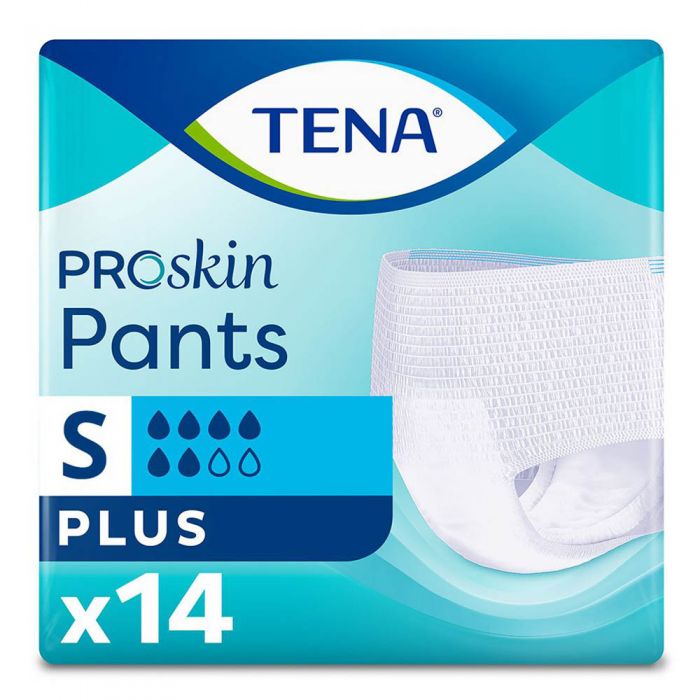 TENA Pants Plus - Small - 14 Pack
