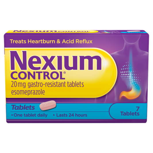 Nexium Control 20mg Gastro-Resistant Tablets