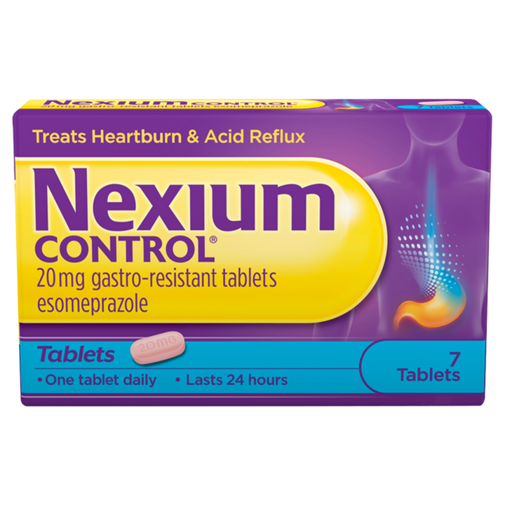Nexium Control 20mg Gastro-Resistant Tablets