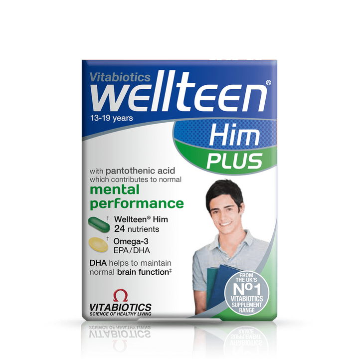 Vitabiotics Wellteen Him Plus - 56 Capsules