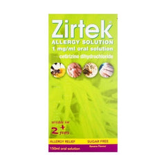 Zirtek Allergy Solution 200ml (P)